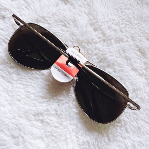 Zuri Silver w/ Green & Blue Lense Mirrored Sunglasses - Picture 13 of 14